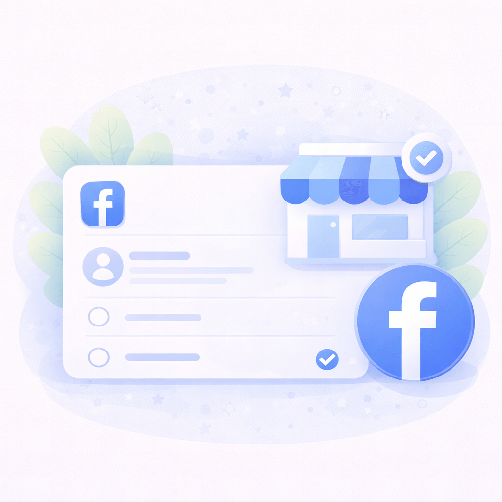 Choose a Facebook page