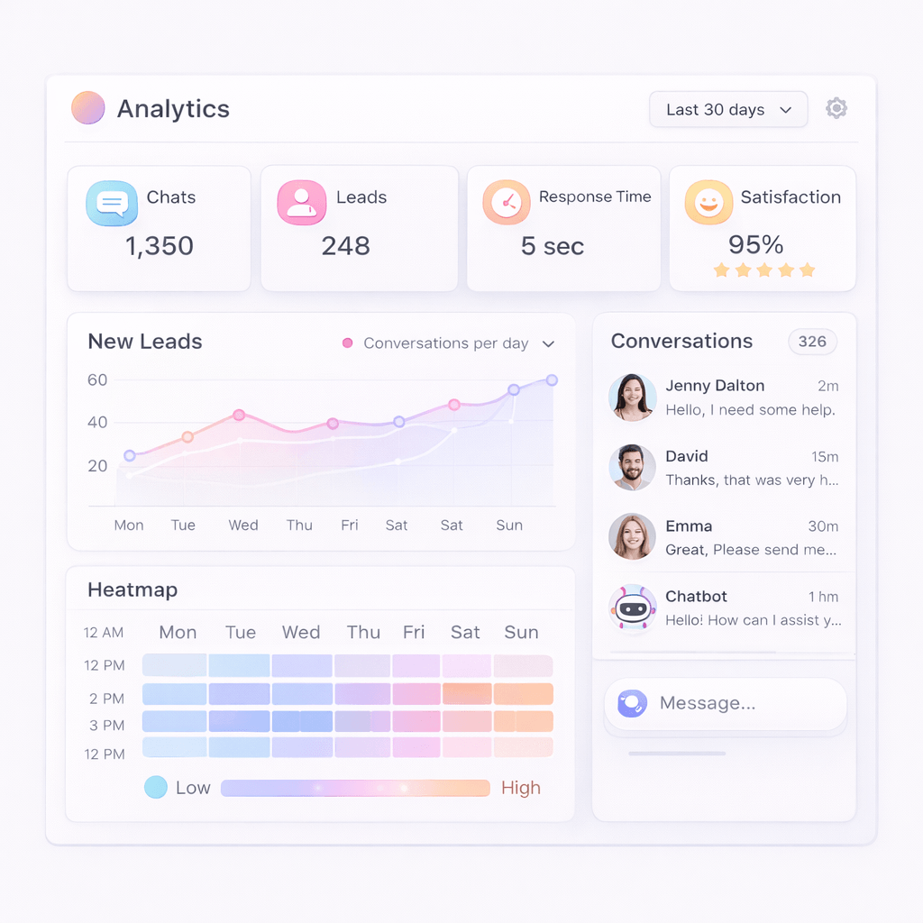 Everything you need to measure chatbot performance