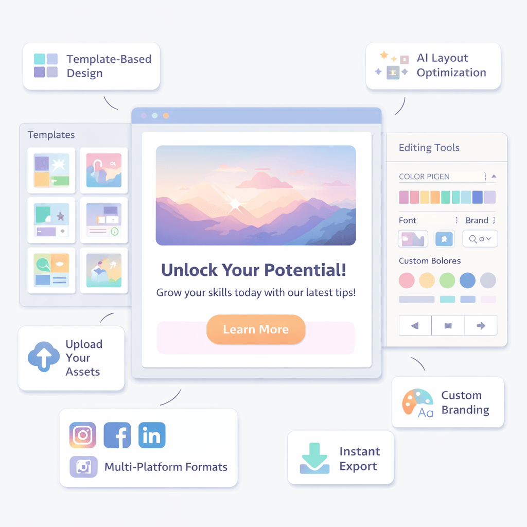 Create high converting social media graphics