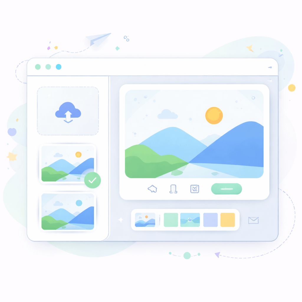 Upload and preview images
