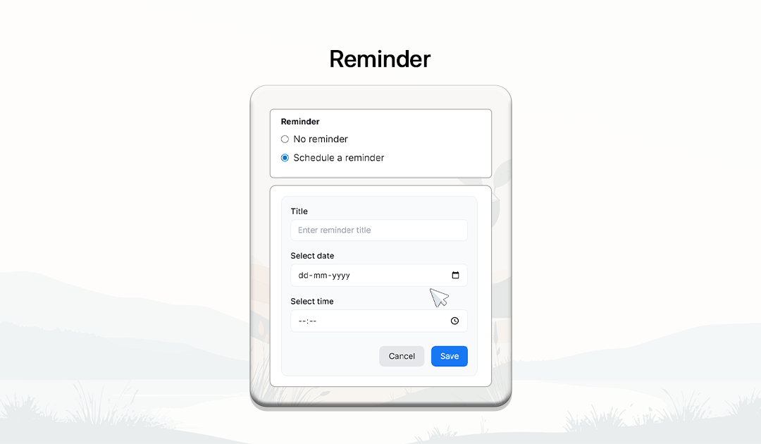Reminder Management