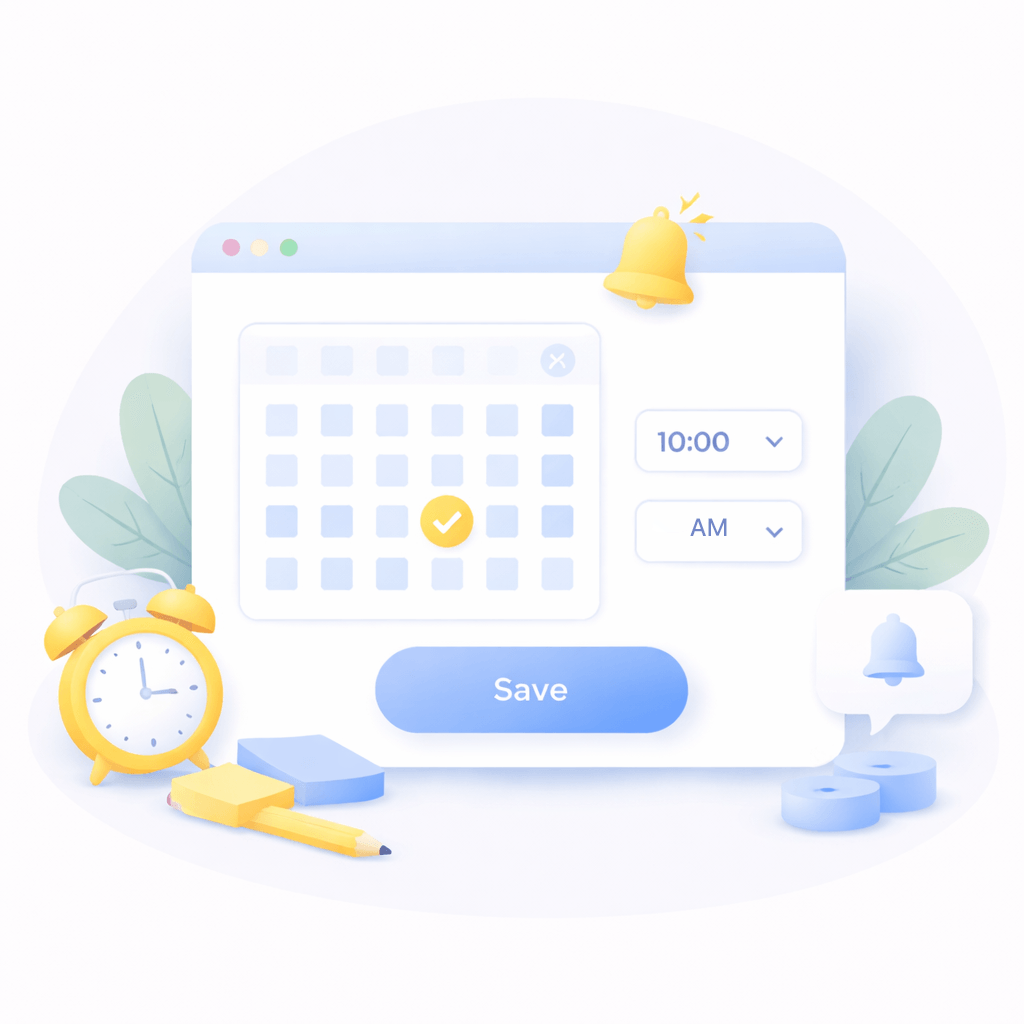 Set Date and Time