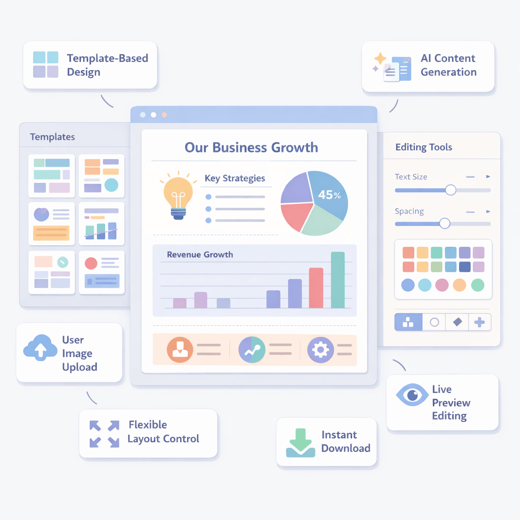 Create engaging infographics with AI