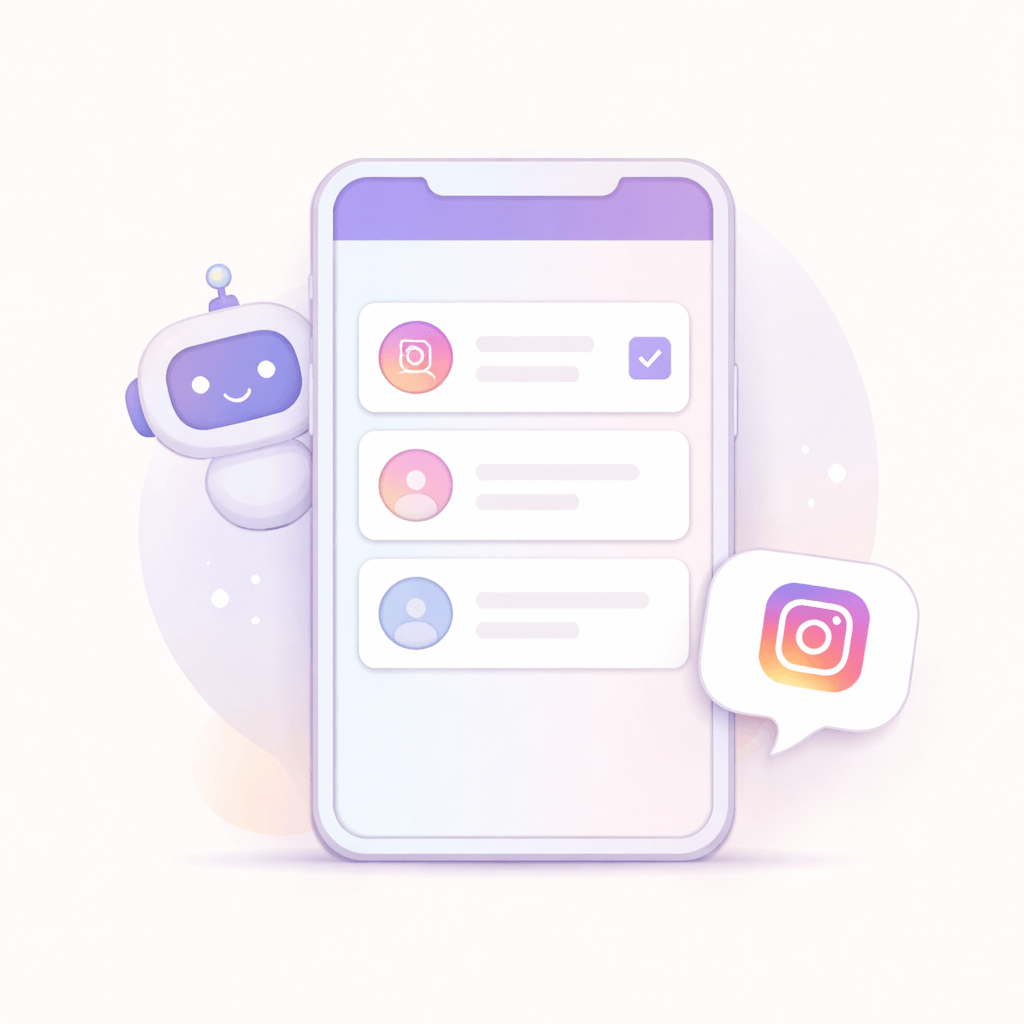 Choose an Instagram account